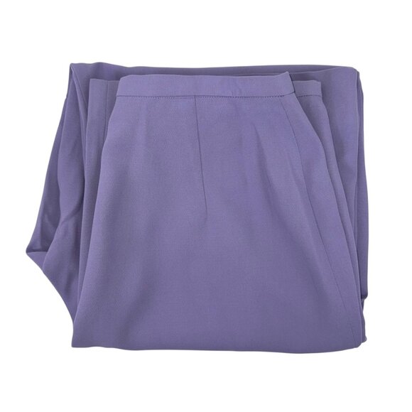 Vintage | Pierre Cardin Femme | 8 | Purple | Trousers | Classic | Minimalist - Picture 14 of 16